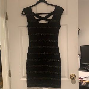 Guess mini black dress